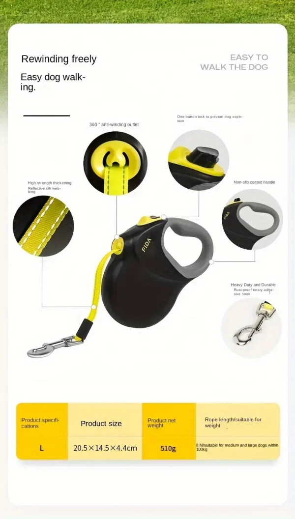 LEASH-8M-BLK - Image 7