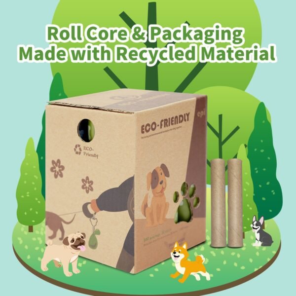 Dog Poop Bags – 540 Bags (36 Rolls) with Dispenser, Eco-Friendly, Leak-Proof, Biodegradable - Image 2