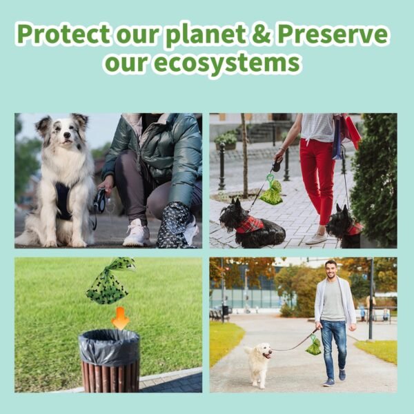 Dog Poop Bags – 540 Bags (36 Rolls) with Dispenser, Eco-Friendly, Leak-Proof, Biodegradable - Image 5